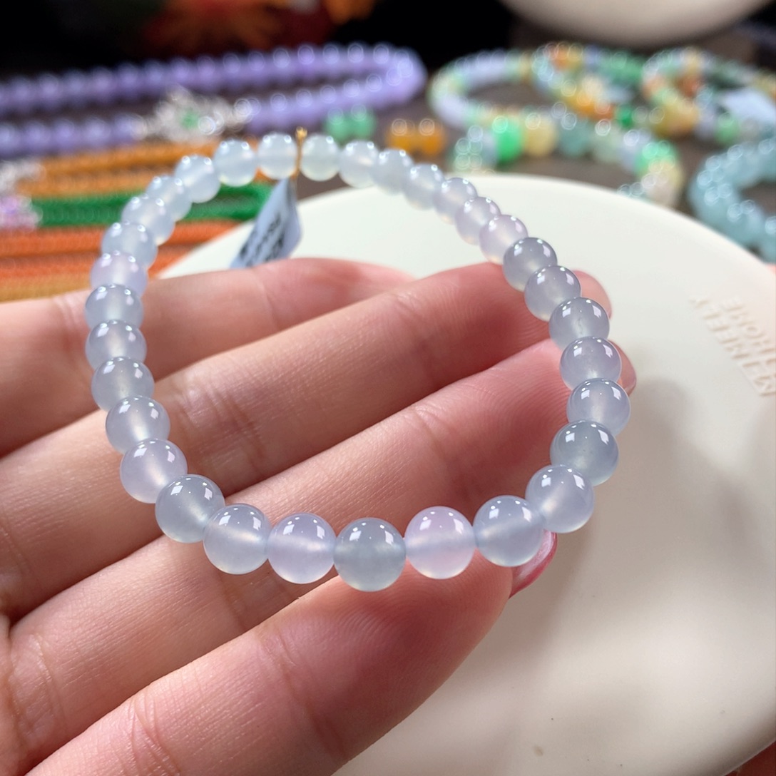 翡翠手链未镶嵌翡翠多宝卡6+