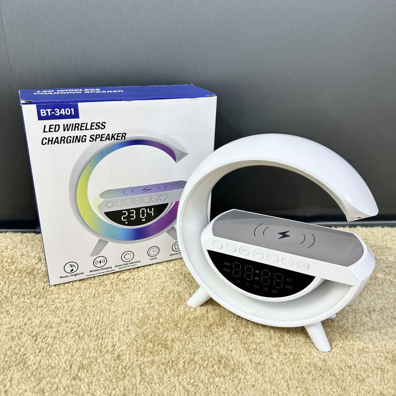 蓝牙音箱无线充电多功能氛围小夜灯卧室生日礼物床头台灯音响