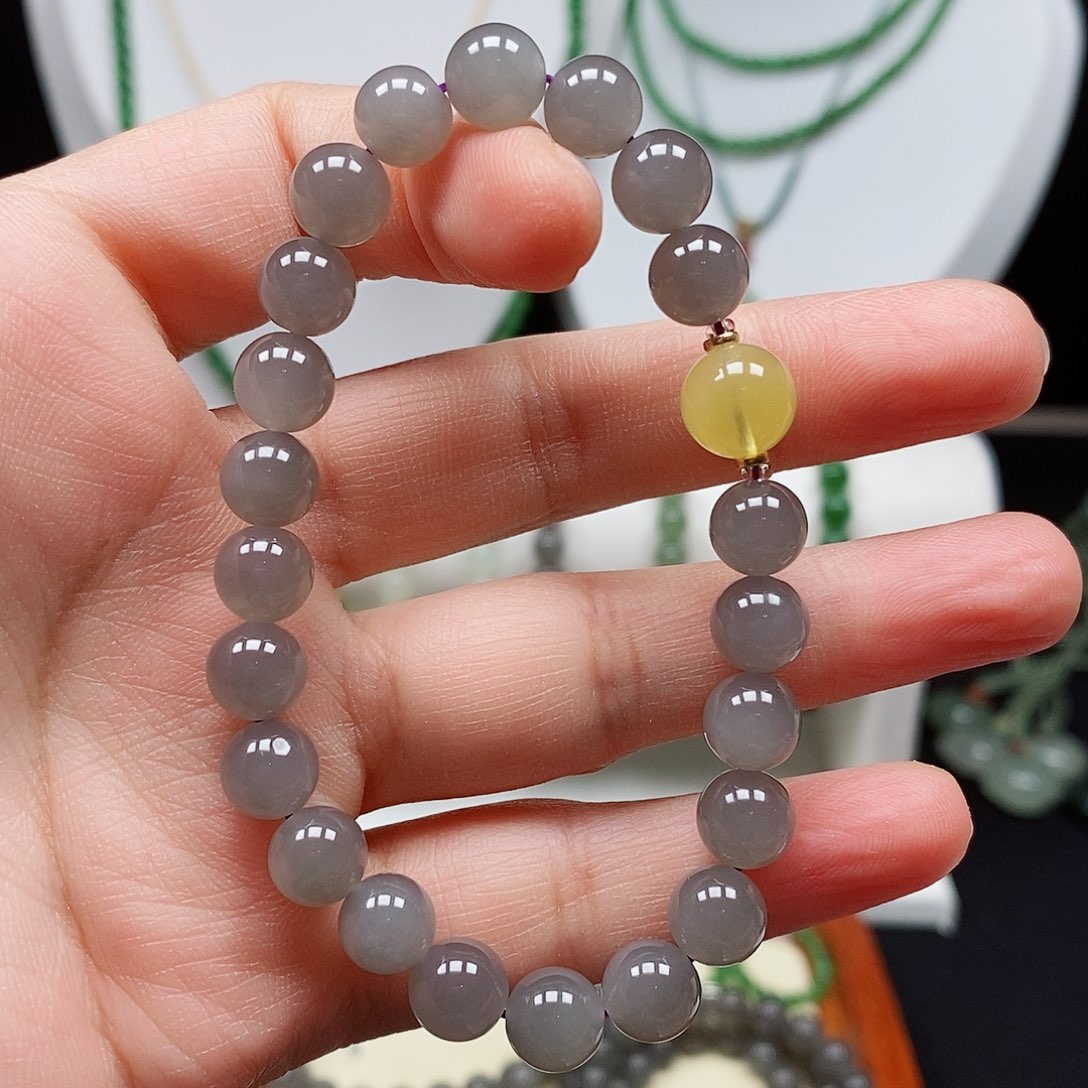 和田玉手串未镶嵌