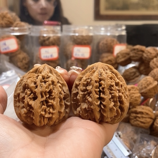 文玩核桃吊坠41状元冠有修