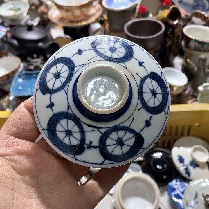 瓷片在一起的时候就很