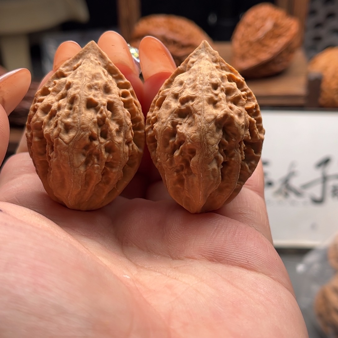 文玩核桃把件关东木子家楸大胖14