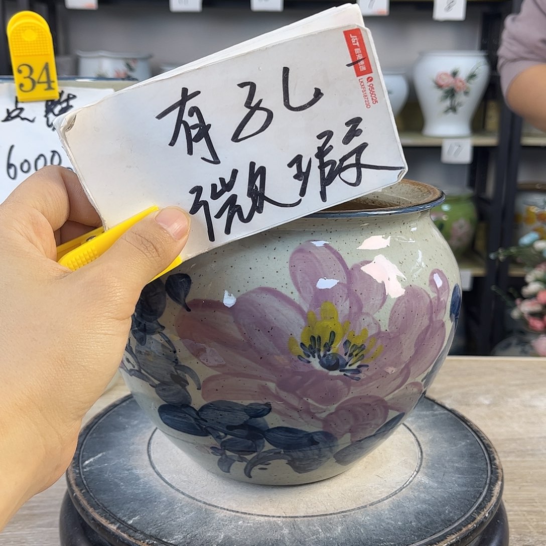 罐1xc景德镇陶瓷花盆