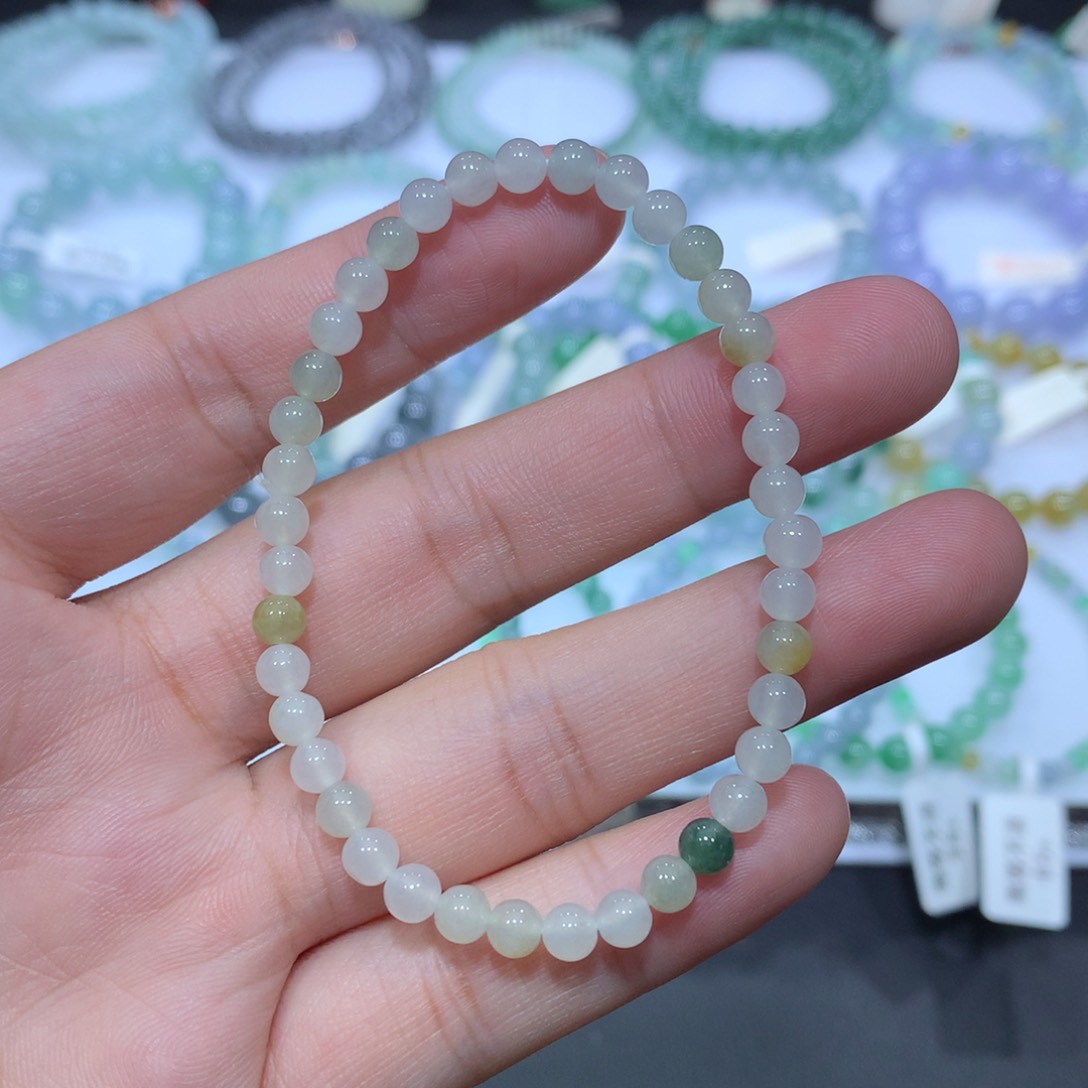 未镶嵌手链翡翠天然