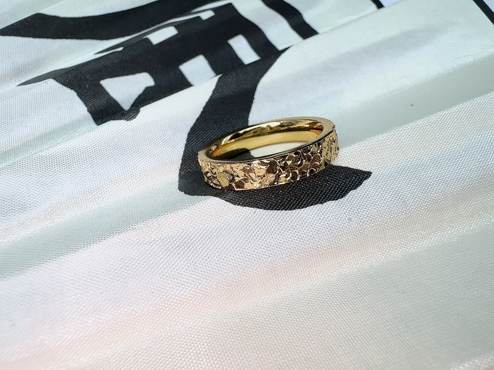 水贝莉姐碎冰冰戒指