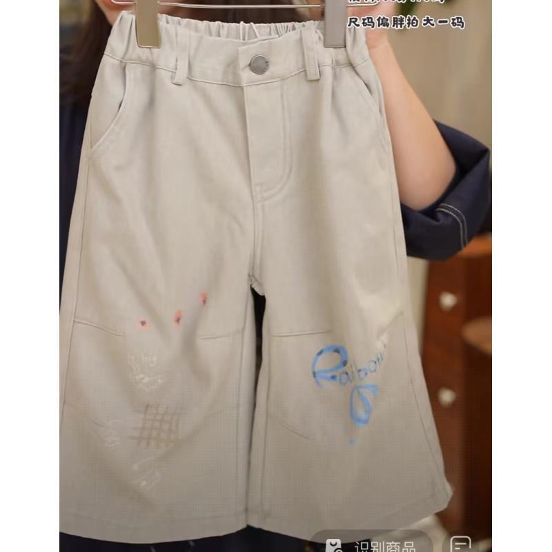 YUNI·25冬~卡通加绒休闲裤186793（童装汉服）卡其色