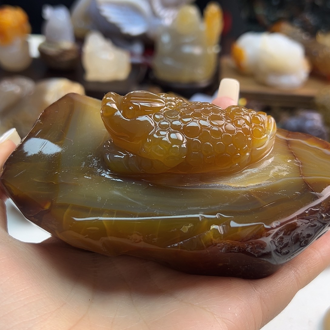 玛瑙/玉髓未镶嵌颈饰