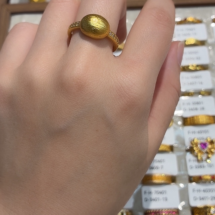 铜合金3361强保色发 1 个壹笔壹戒指