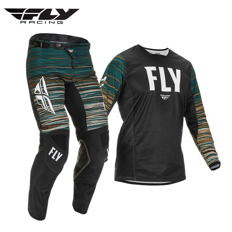 清仓 美国FLY越野摩托车套装Kinetic透气林道场地比赛赛车服男女