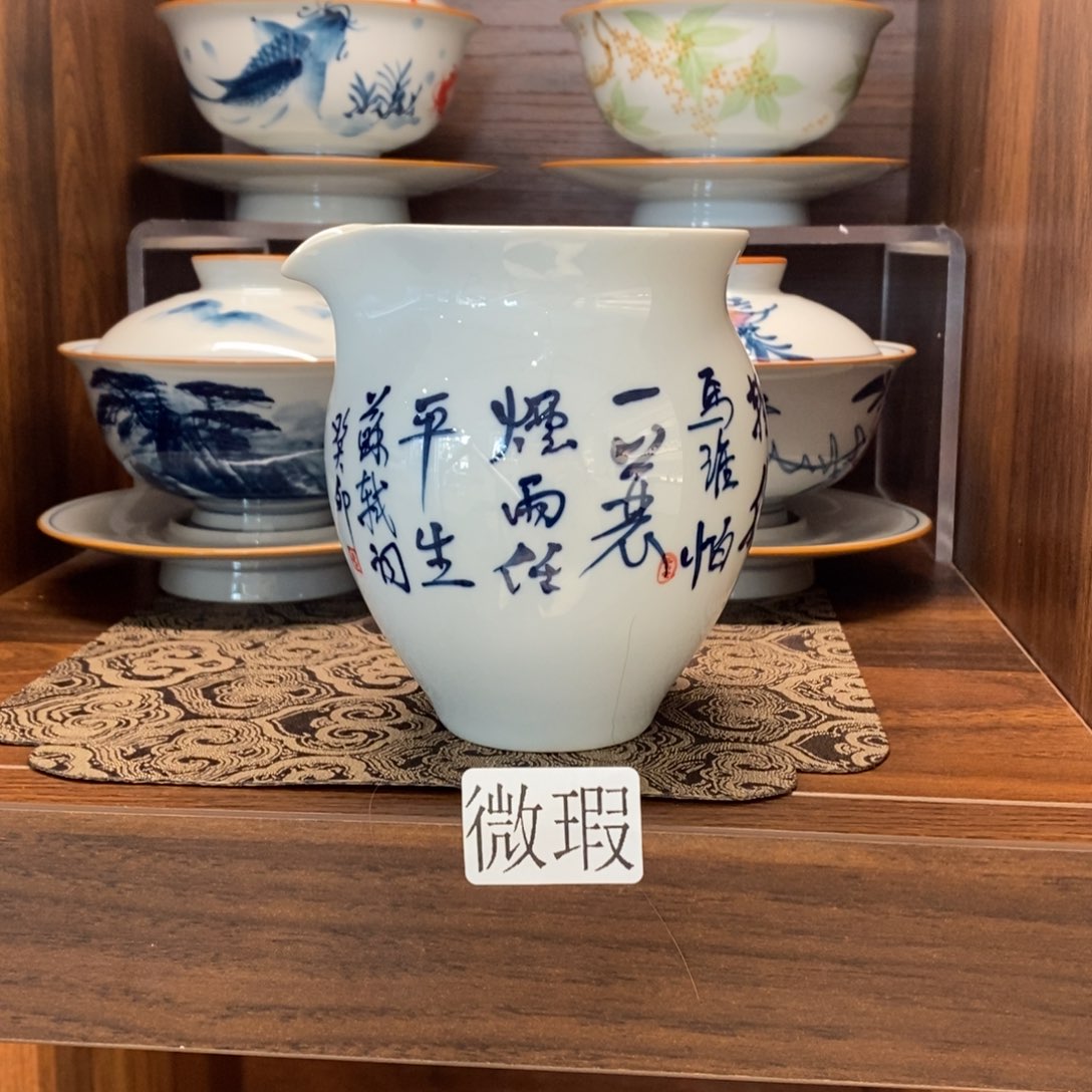 釉下彩手工绘制手工绘制