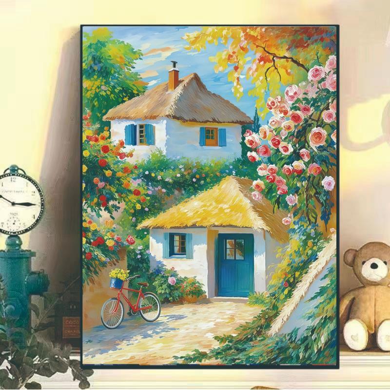 HA26宫崎骏治愈系入户走廊玄关挂画5070-铝合金