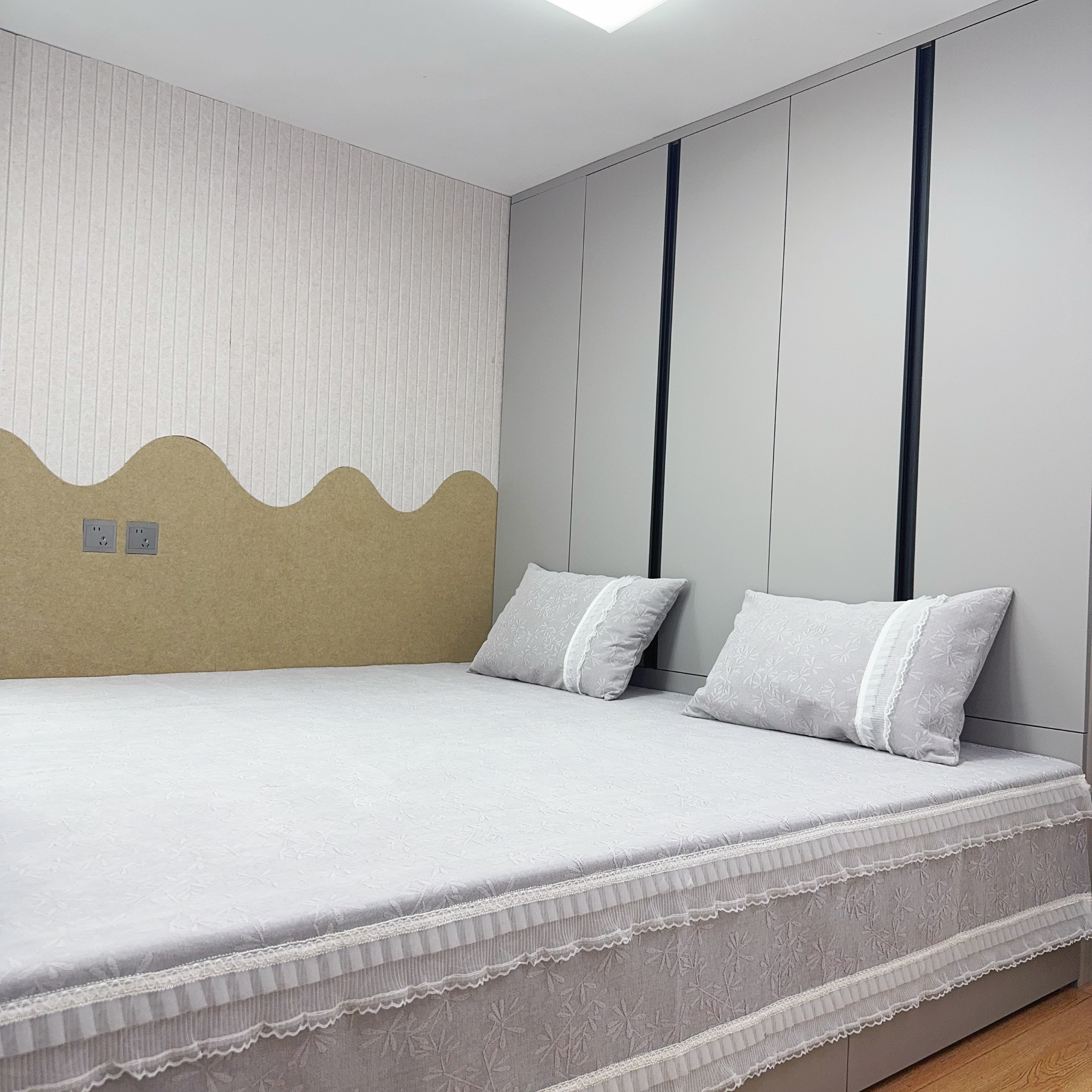 （幸运草）精致高端轻奢雪尼尔四季榻榻米床盖炕盖 透气防滑 可定制