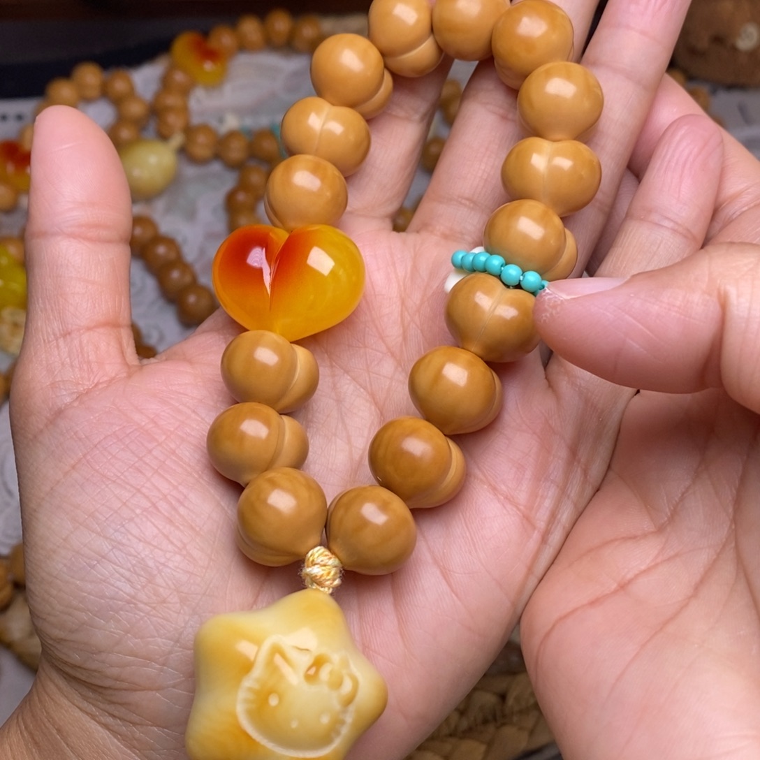 吊坠猴头核桃屁桃15加