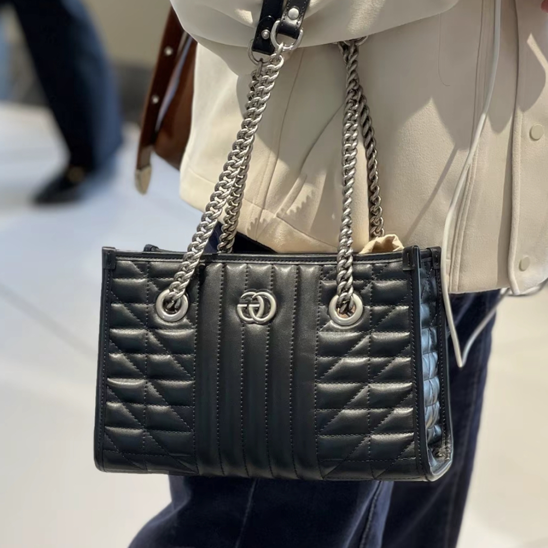 95新 GUCCI/古驰 阿白奢品/古驰 马蒙托特包