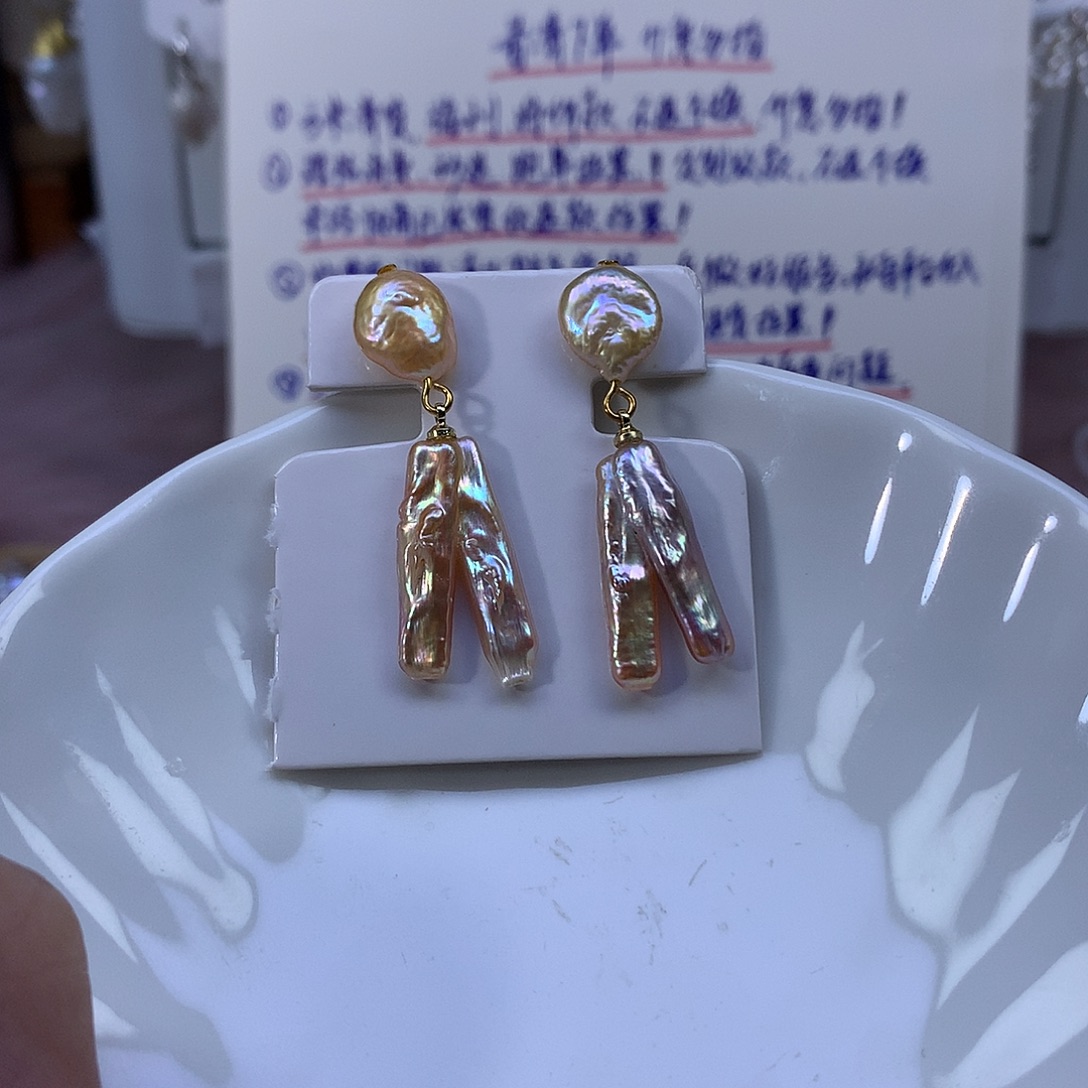 宽***容非金属合金福利耳饰4541