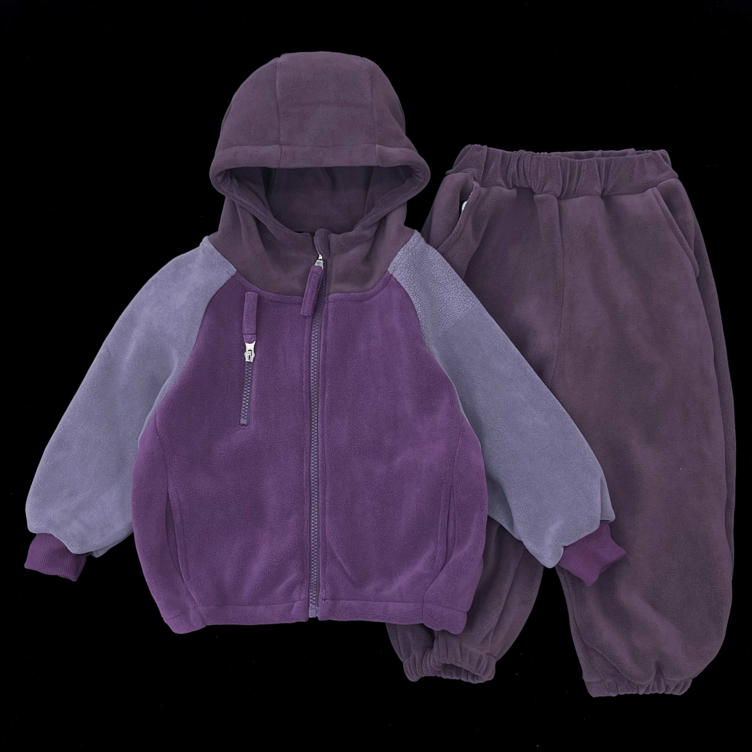 【小蛋壳】【现货】男童拉链韩版上衣秋冬季常规森系奥粒绒外套