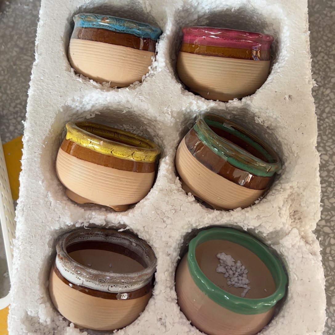 陶瓷多肉小花盆@@1