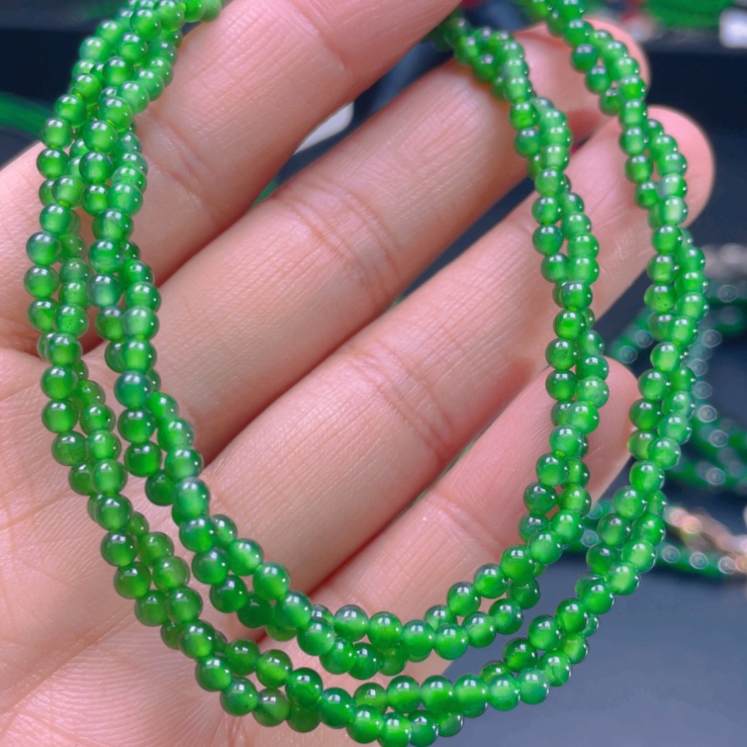 翡翠项链未镶嵌，1