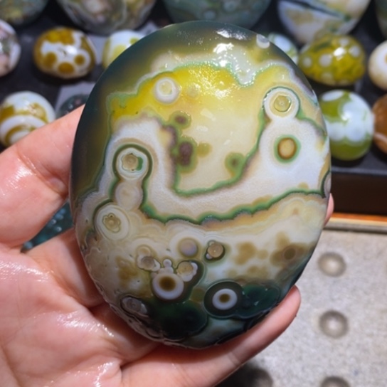 未镶嵌玛瑙/玉髓珠宝半成品163