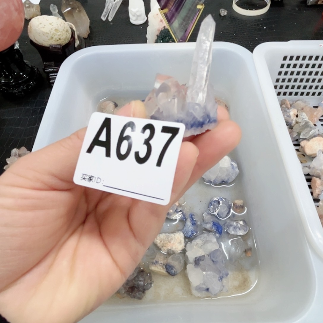 水晶天然水晶有棉有裂完美主义者谨慎下单未镶嵌阿*