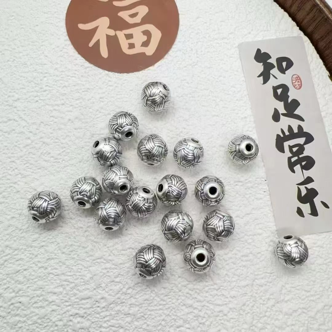 足银银制品 足银制品 足银999配件 复古做旧DIY手工配件 直播链接