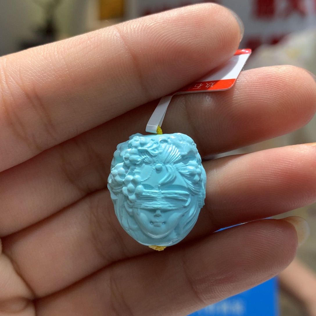 绿松石未镶嵌配饰