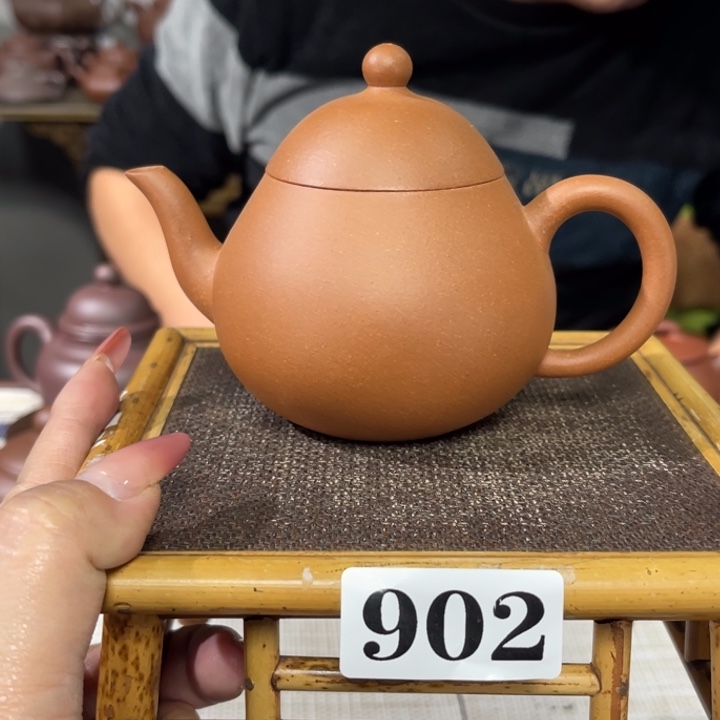 紫砂茶杯宜兴原矿紫砂精品手工