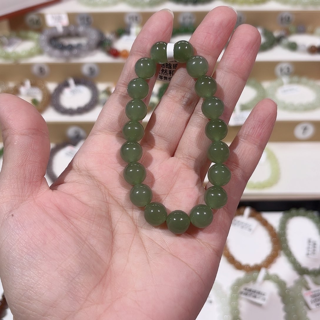 和田玉手链未镶嵌