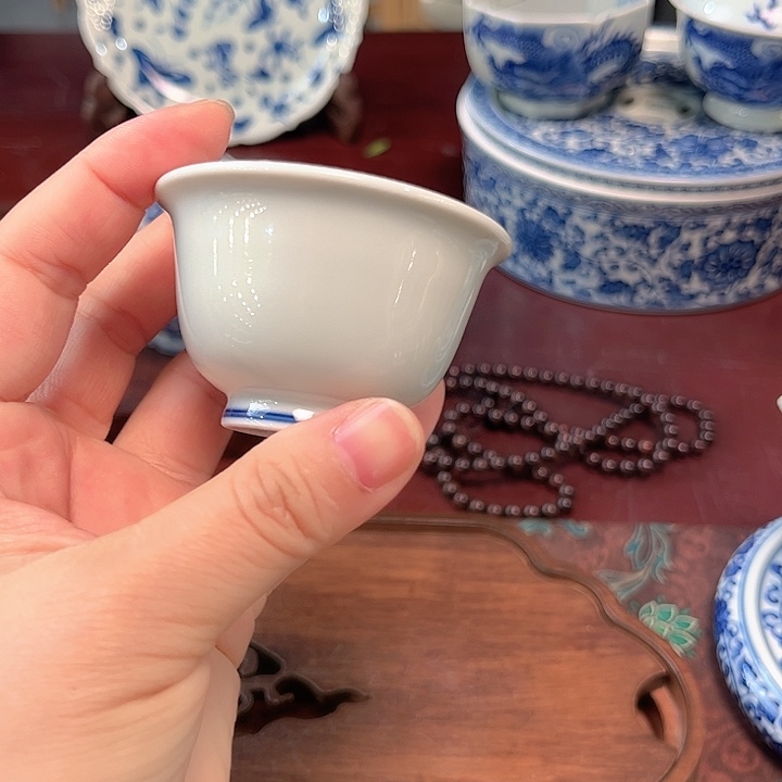 福***多镹曰陶手工手绘青花