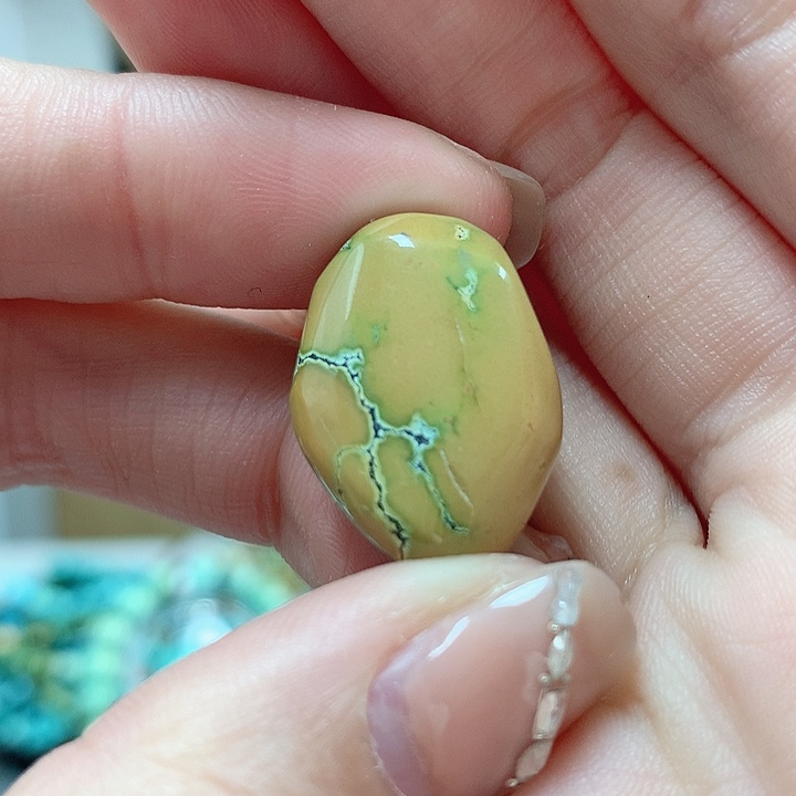 绿松石珠宝奇石未镶嵌