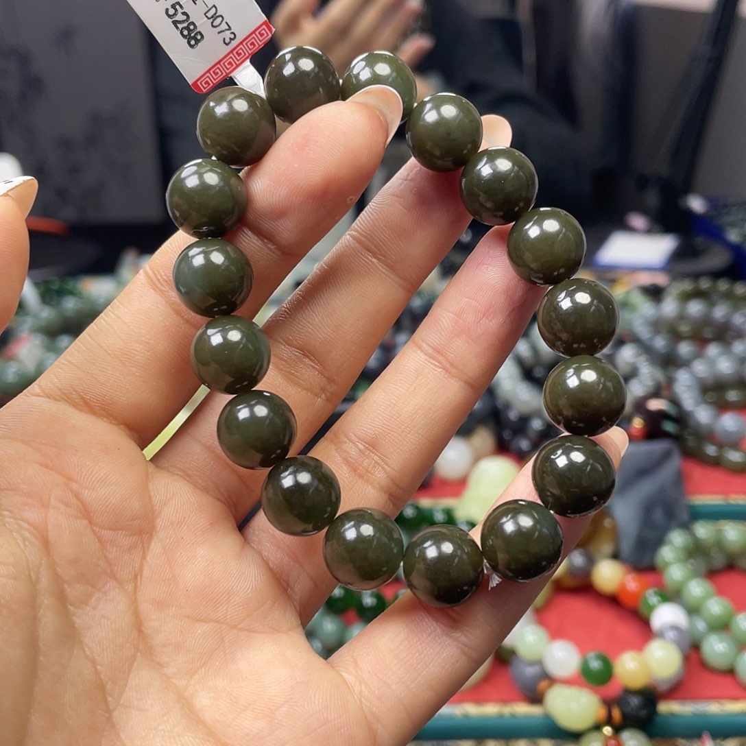 和田玉手链未镶嵌