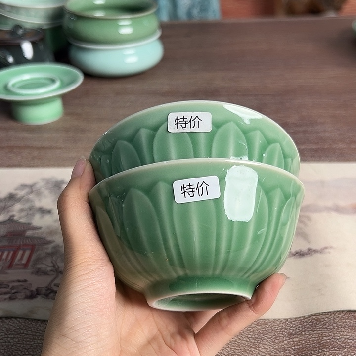 小米茶器龙泉青瓷