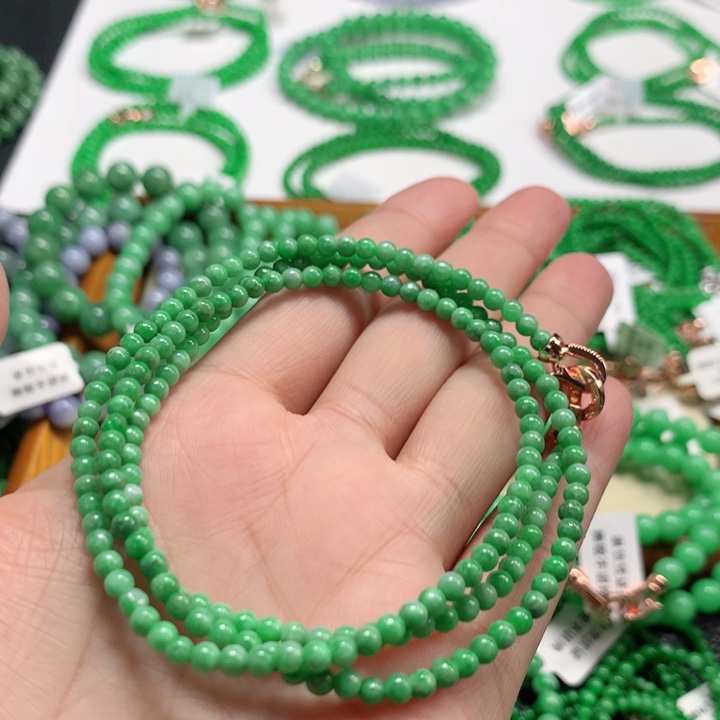 翡翠未镶嵌手链翡翠