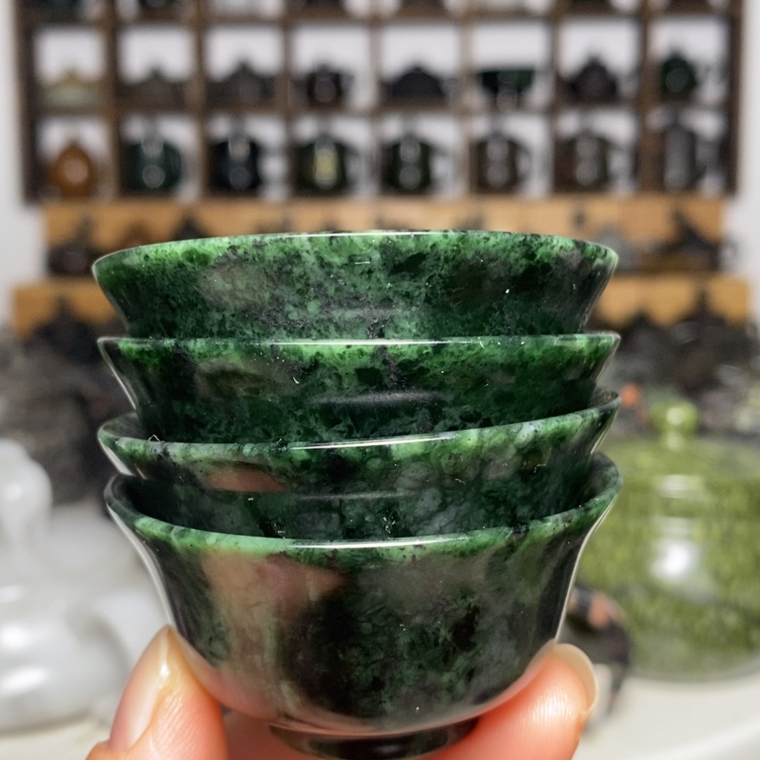 藏玉药王石福利款翻边杯35cc