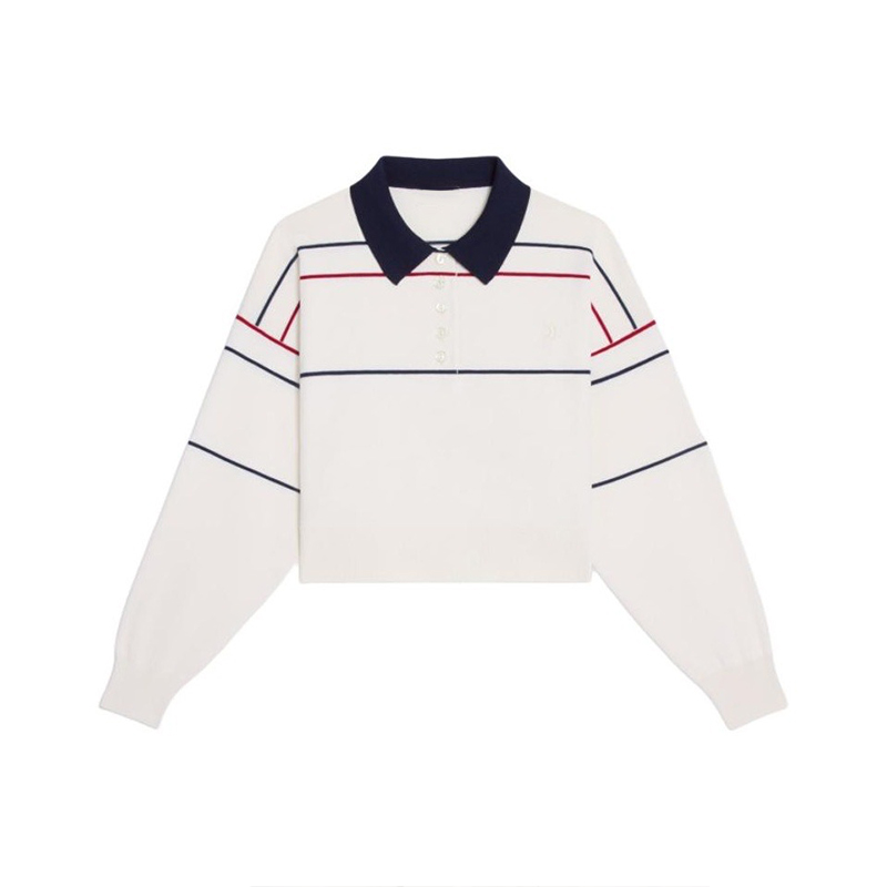 原单非世面货！棉质短款长袖套头衫 5004