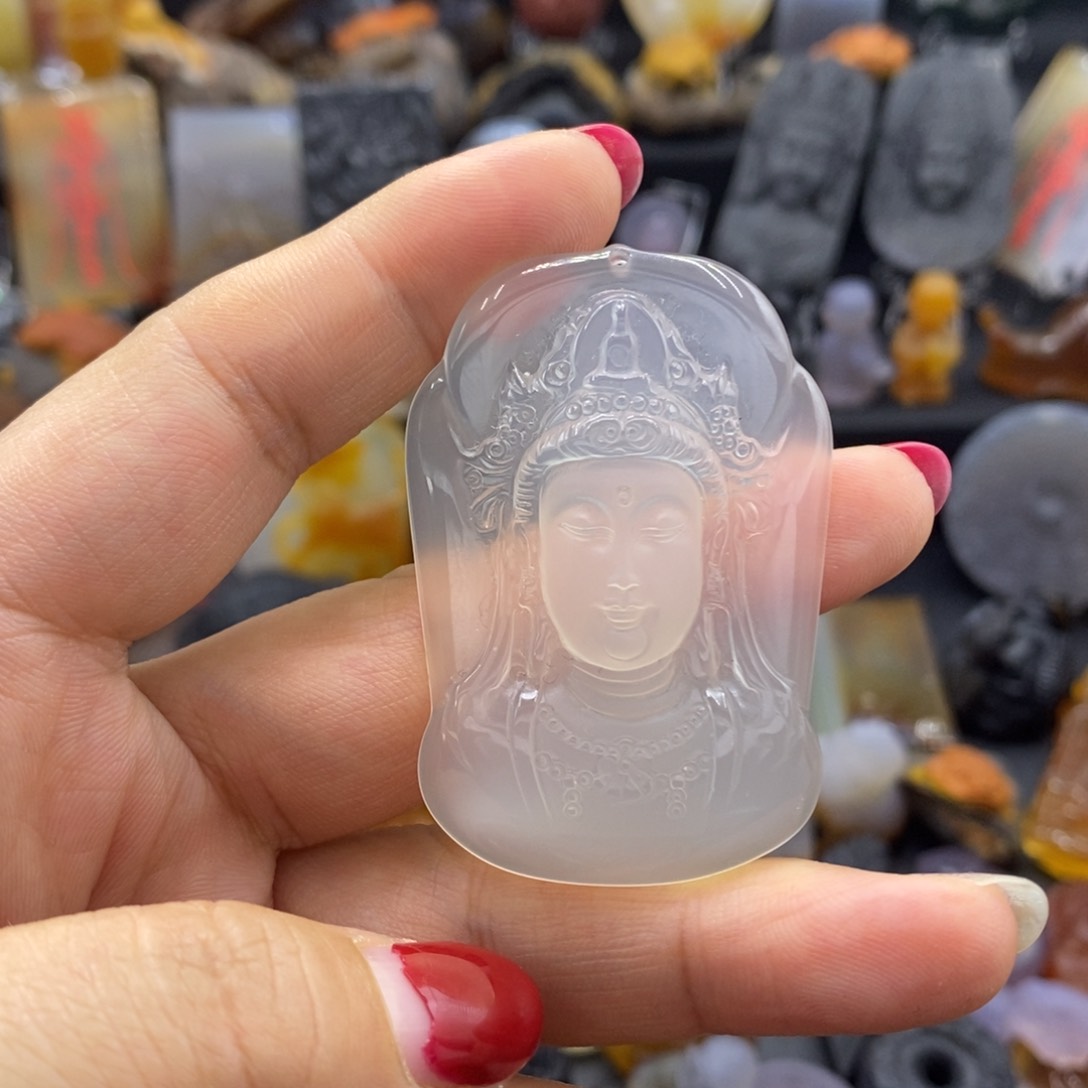 玛瑙/玉髓颈饰未镶嵌脉*