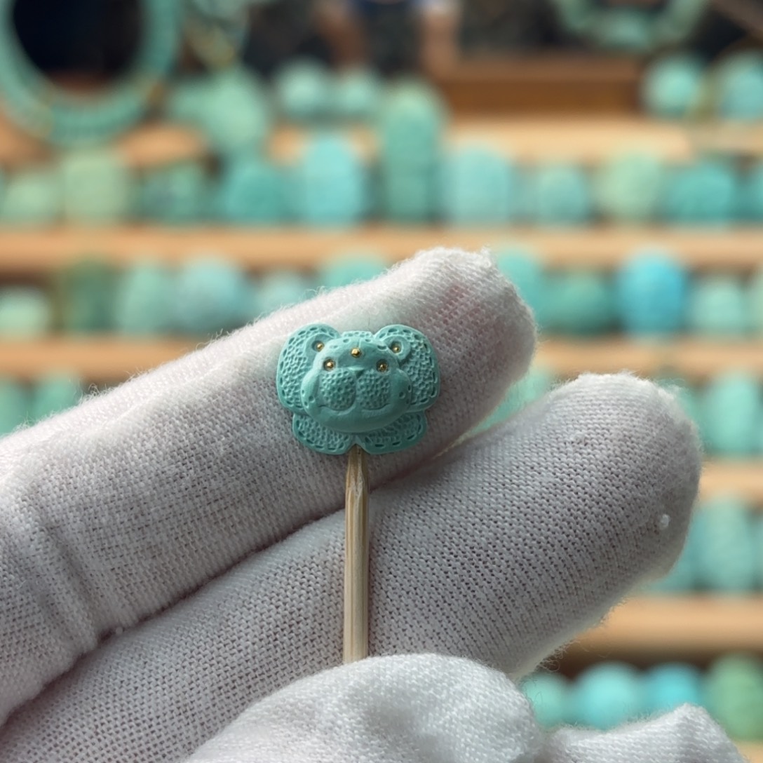 绿松石未镶嵌配饰