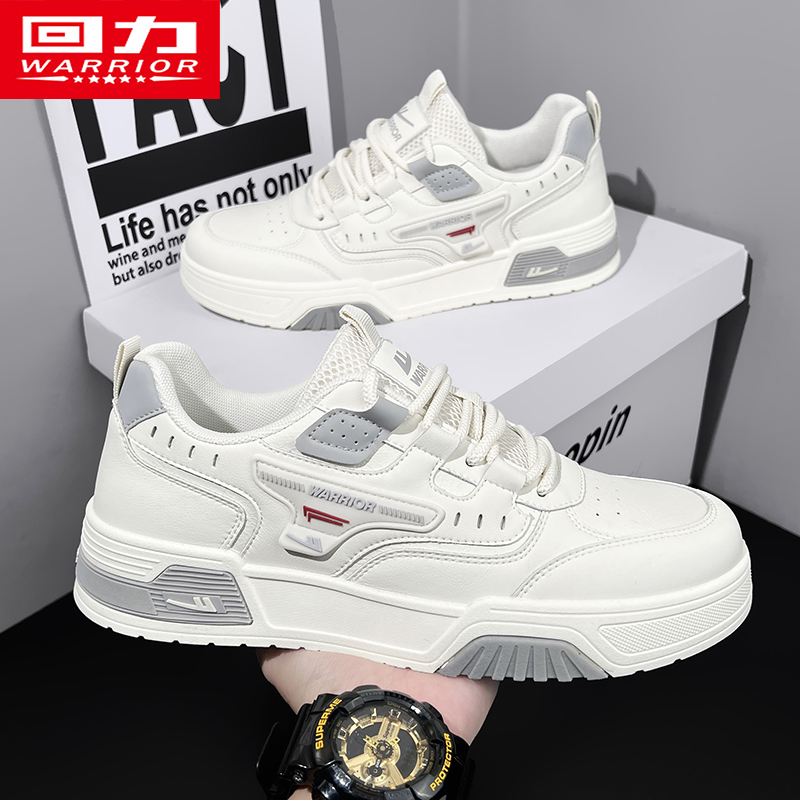 回力男鞋小白鞋2025冬季新款男士百搭网面透气潮鞋休闲板鞋子男款