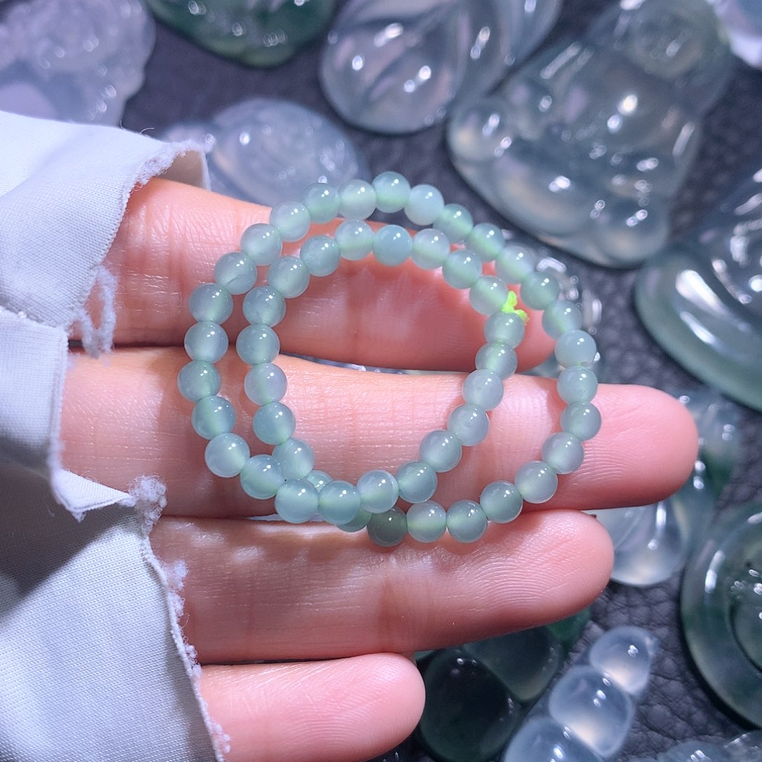 【闪购商品】翡翠未镶嵌颈饰手串