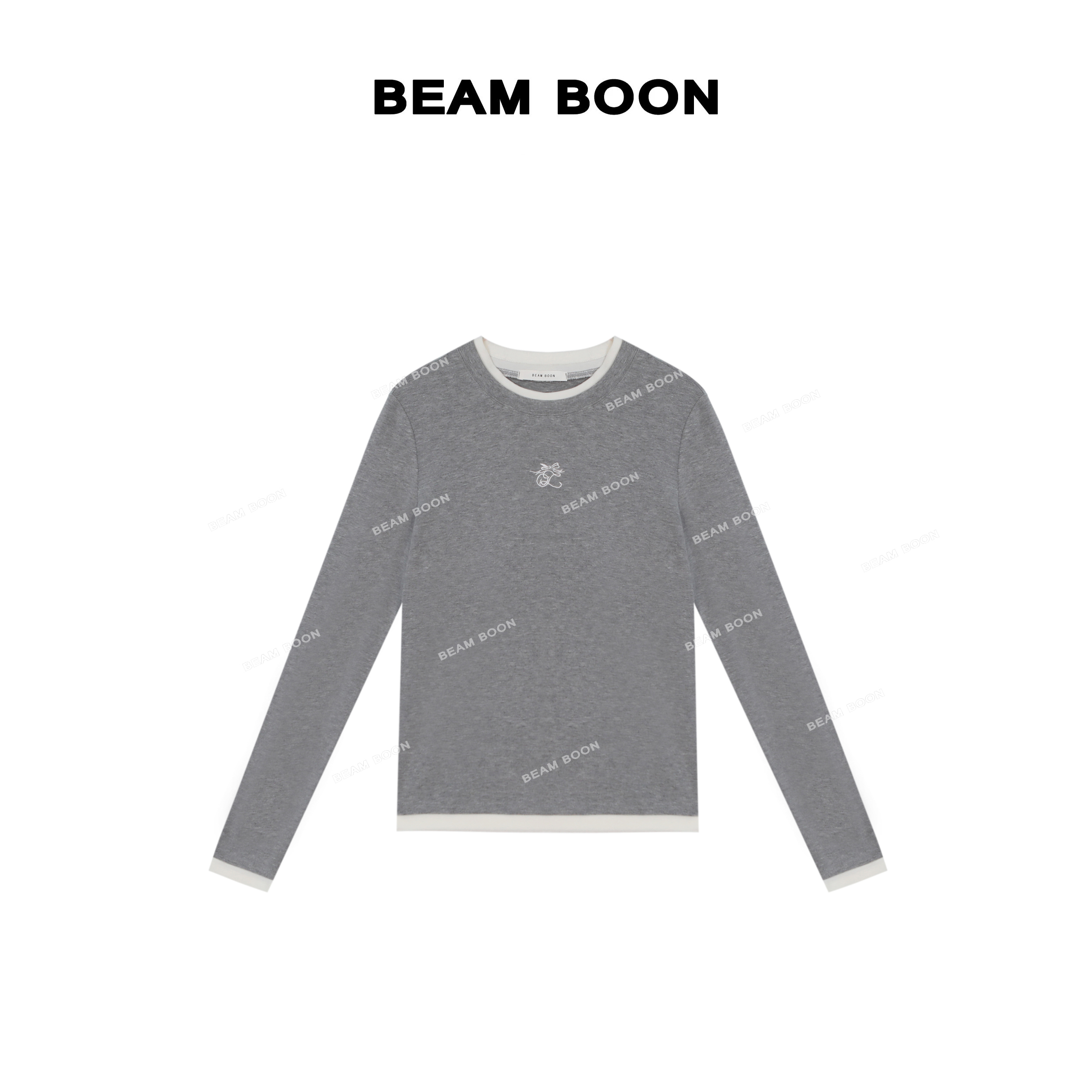 【舒暖密码】慕斯抓绒蓄热科技扛起球高弹撞色双领显瘦打底衫