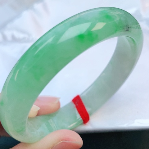 未镶嵌手镯翡翠53圈口882638
