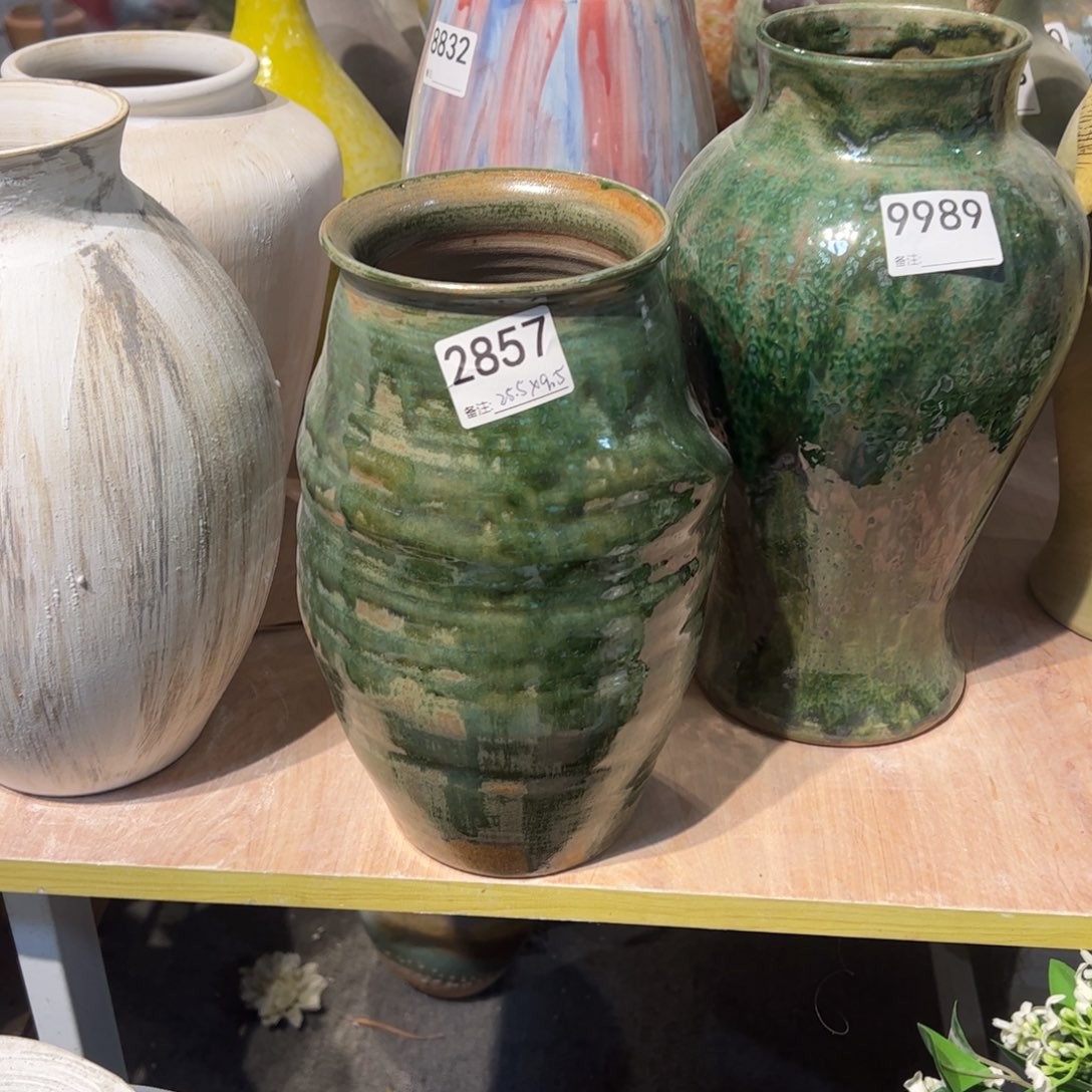 瓷片2857高25.5口9.5默认无孔的