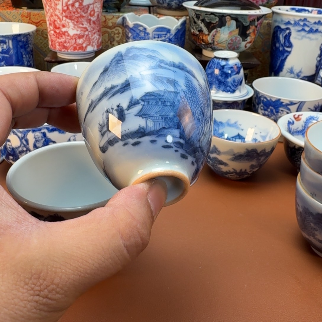 自****杯子陶景德镇全手工手绘陶瓷