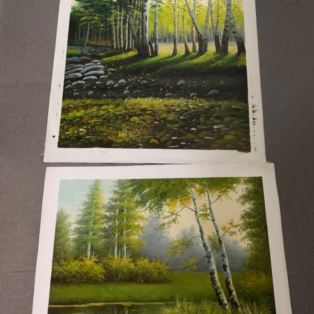 油画油画作品欣赏60-90，50-60