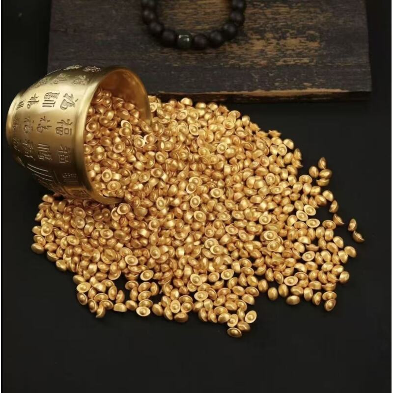  小元宝 时尚百搭 饰品 摆件 拍10个以上带小瓶子