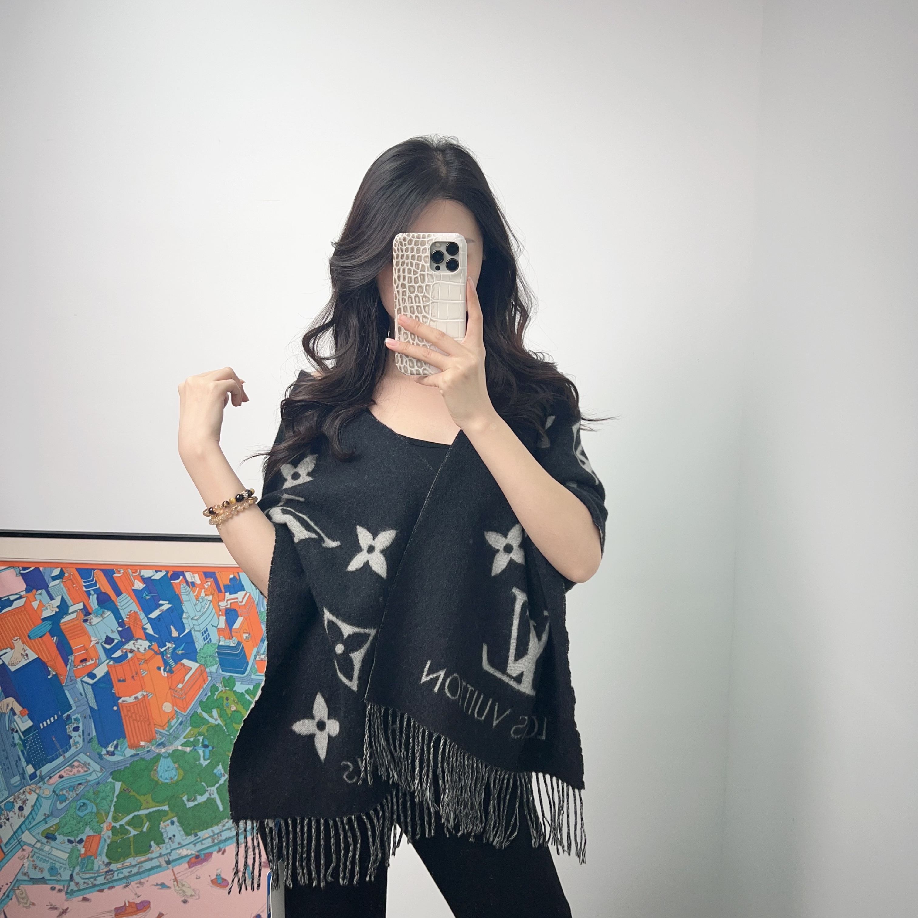 95新 LouisVuitton/路易威登 麦殿/围巾/251203LYP5S01