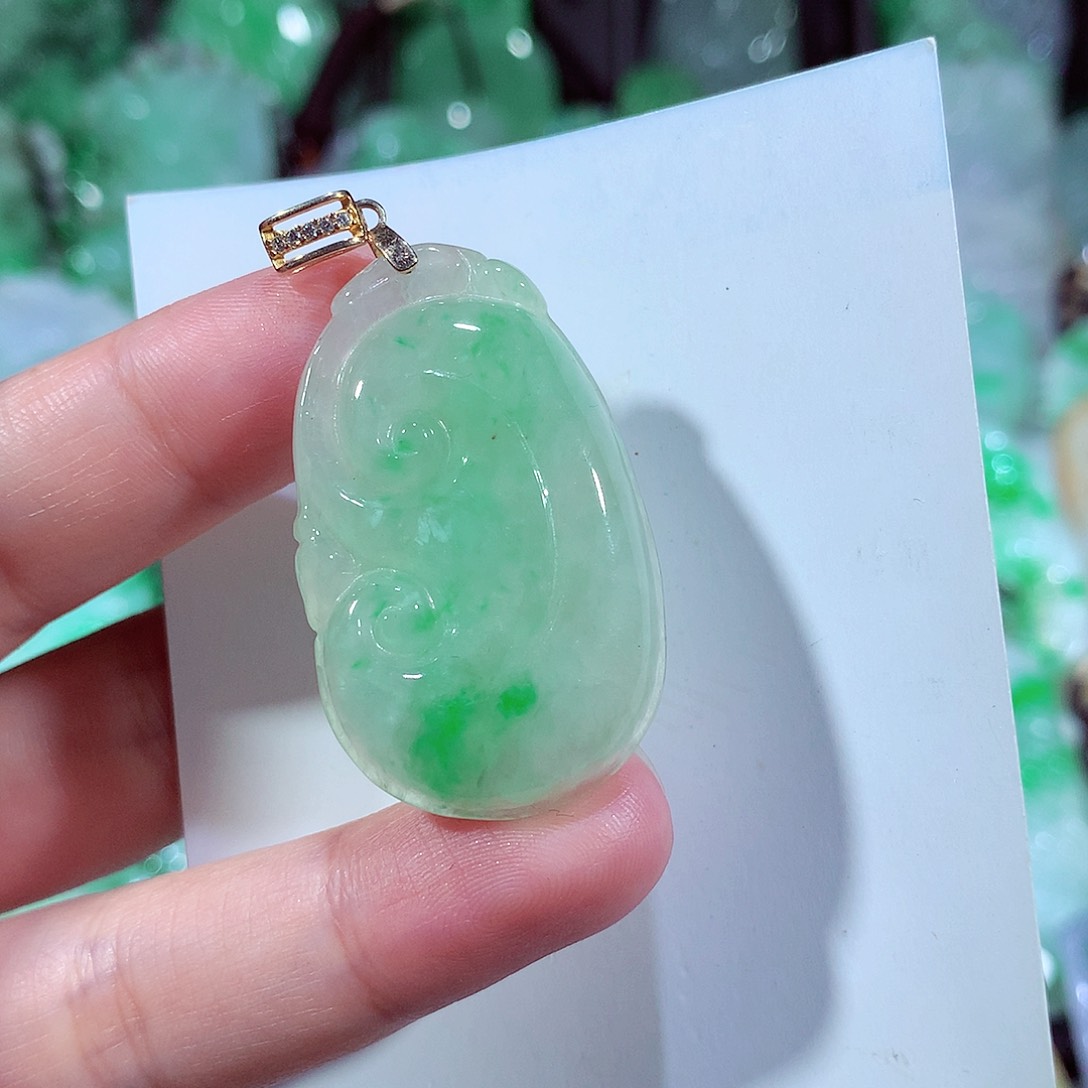 翡翠吊坠(不含链)未镶嵌