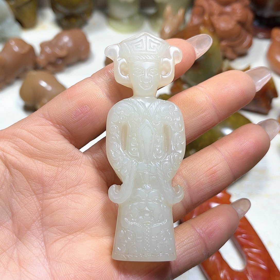 白玉菩提吊坠白玉菩提吊坠