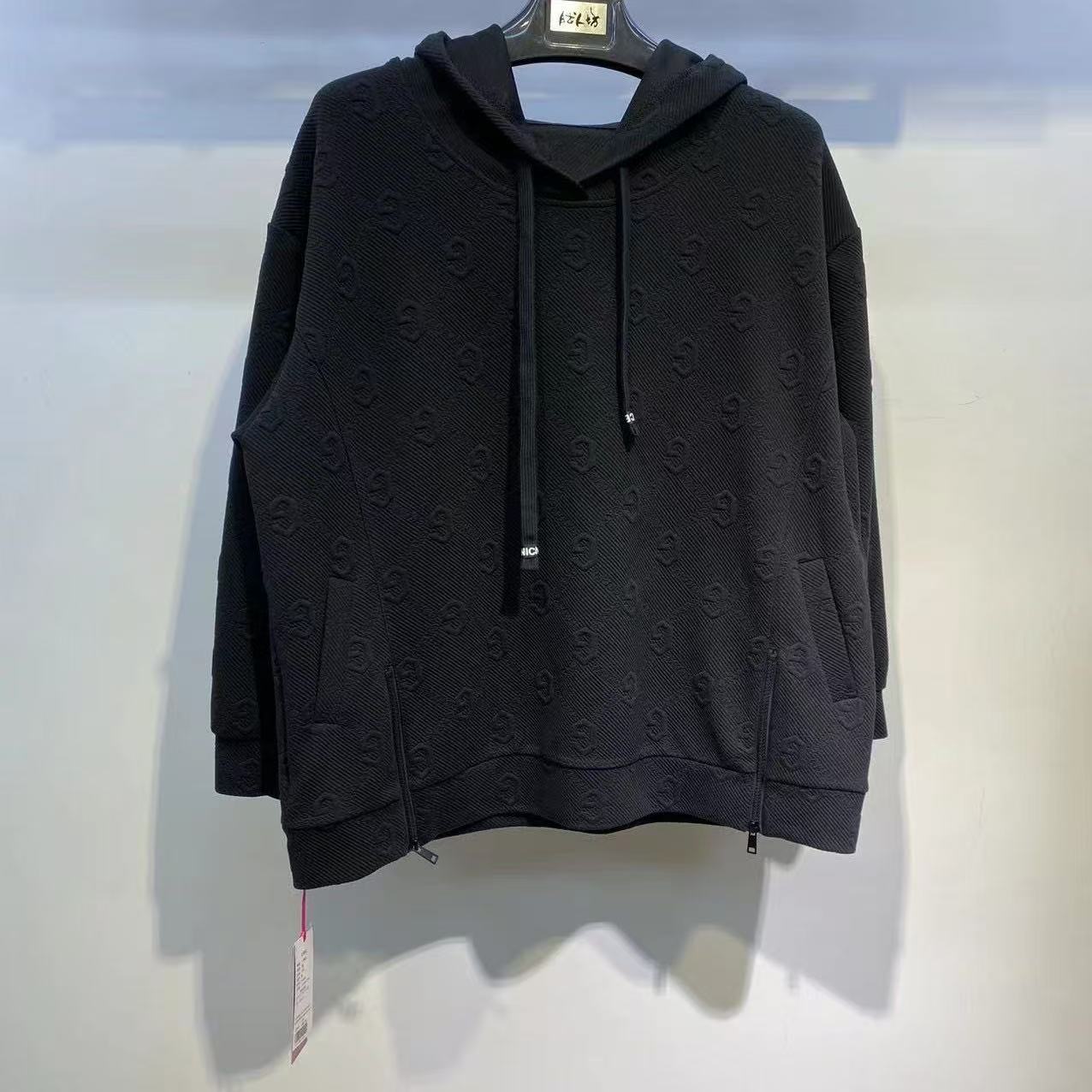 （M）胖人坊大码女装卫衣3792 衣长70 132