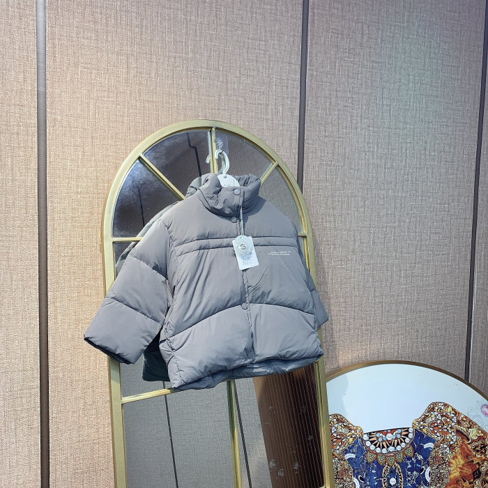 AC548    宝宝灰色防寒上衣外套    冬款